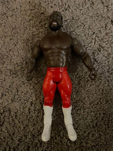 Jakks Wwe Junkyard Dog Jyd Red Classic Wrestling Wwf Wcw Nwa Midsouth