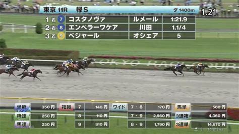 【525 欅sほか】東京ダイジェストjraレース結果 競馬予想動画 Netkeiba