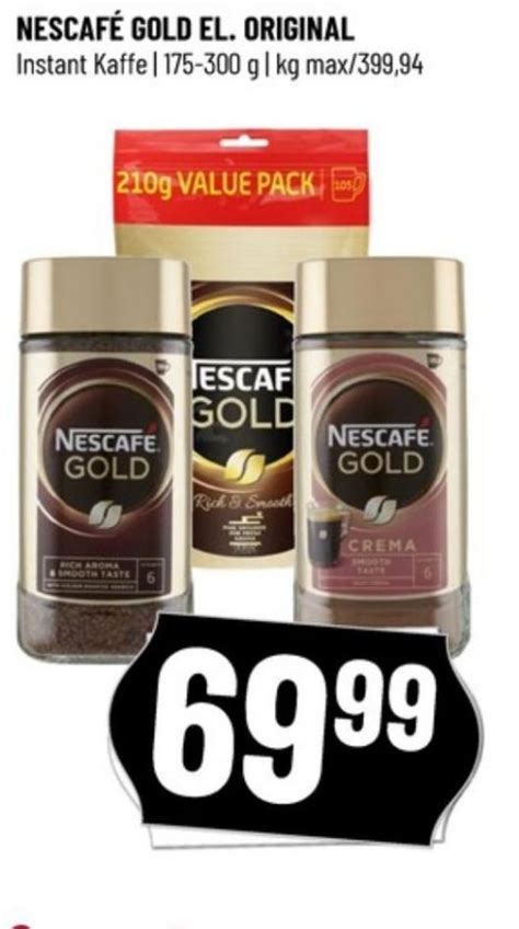 Nescafe Gold Crema Instant Kaffe Løvbjerg november 2022 Alle