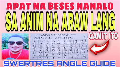 Ang Tamang Paggamit Sa Swertres Angle Guide Beses Nanalo Sa Loob Lang