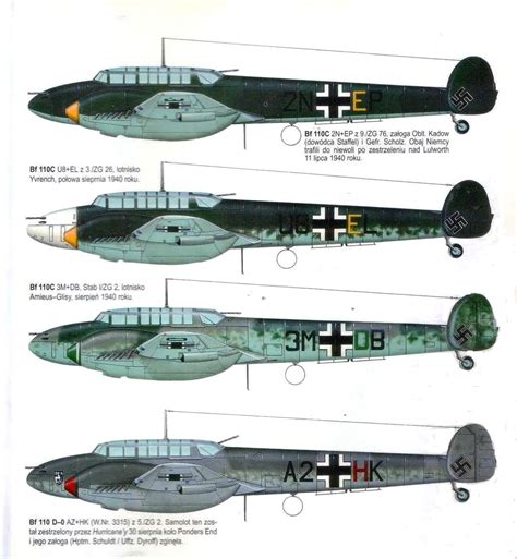 Messerschmitt Bf C Fighters Aircraft Luftwaffe Participants In