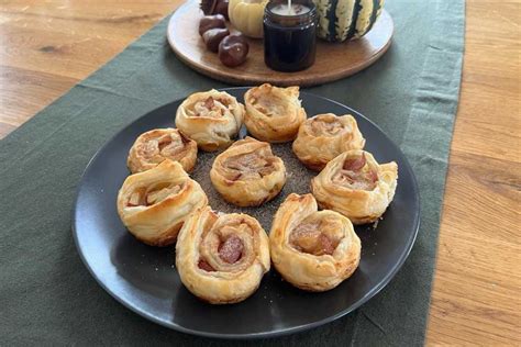 Apfel Zimt Schnecken aus Blätterteig Fränkische Rezepte Rezepte