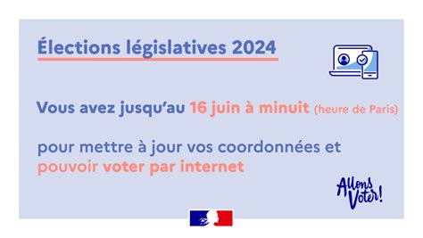 Elections L Gislatives Mise Jour Juin Toutes Les