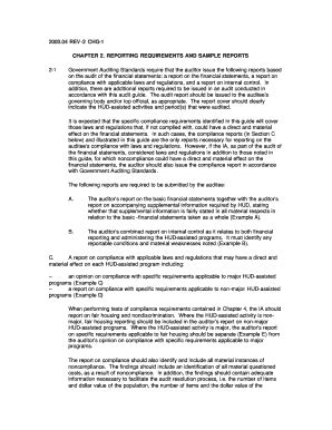 Fillable Online Chapter Reporting Requirements And Sample Reports