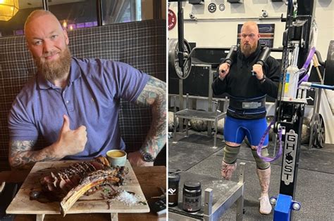 'Doesn't stand a chance against me' - Hafthor Bjornsson demolishes 900 GRAM steak as he's back ...