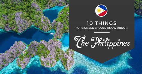 Philippines Facts Trivia Things Foreigners Should Know