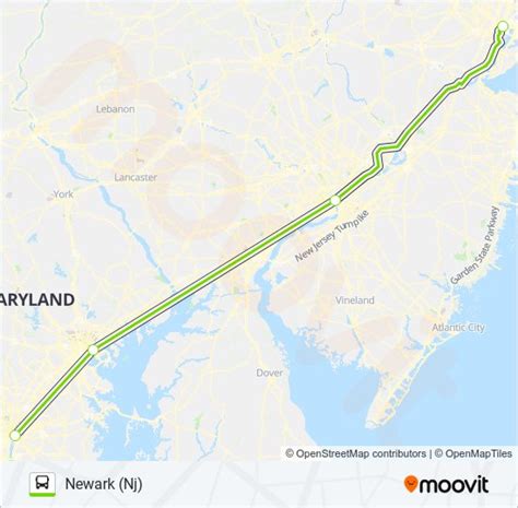 Ruta Flixbus 2601 Horarios Paradas Y Mapas Newark Nj Actualizado