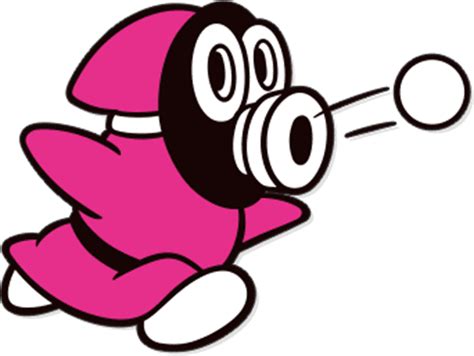 File Fc Smb Pink Snifit Png Super Mario Wiki The Mario Encyclopedia