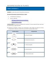 Tarea Semana Corregida Pdf Interpretaci N De Planos Tarea Semana