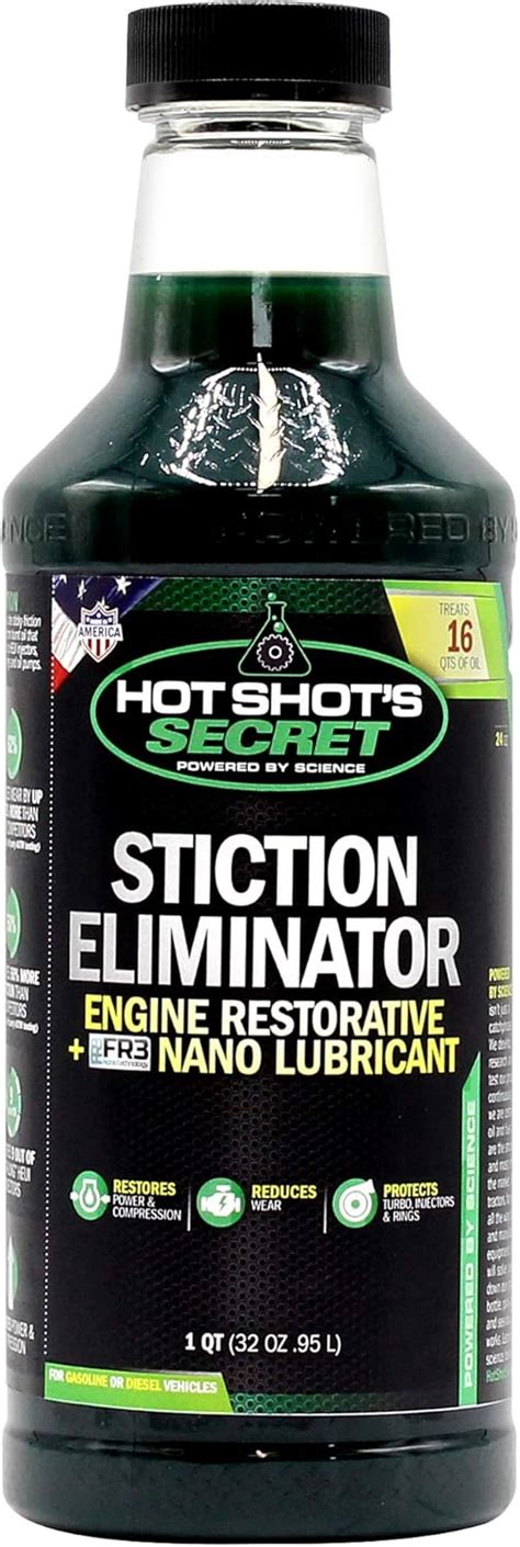 Buy Hot Shot's Secret Original Stiction Eliminator â€“ 32 Oz - Oil Additive â€“ Engine ...