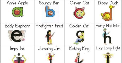 Printable Letterland Characters Printable Word Searches