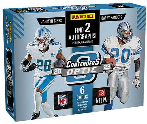 Panini Contenders Optic Football Checklist Teams Box Info