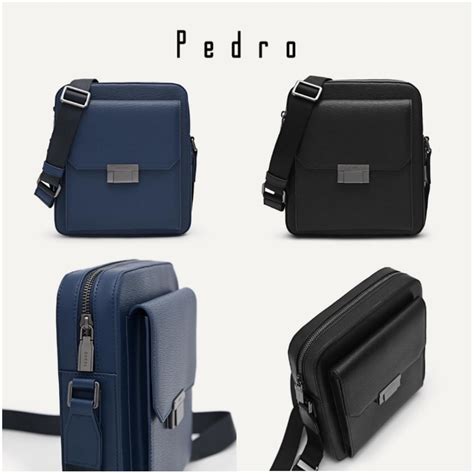 Jual Tas Pria Pedro Crossbody Leather Sling Bag Original Man Tas