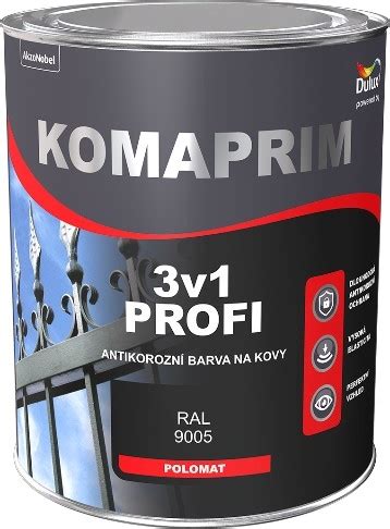 Hammerite KOMAPRIM PROFI 3v1 antikorózna farba na kov 0 75l Majstrik sk