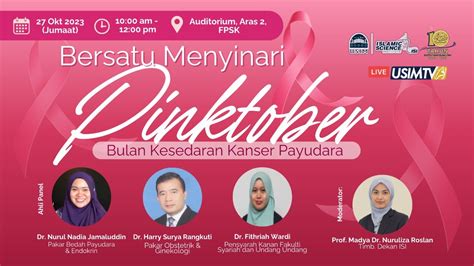 Bulan Kesedaran Kanser Payudara Bersatu Menyinari Pinktober Youtube