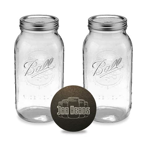 Jars Bottles Insulators Ball Half Gallon Mason Jars Wide Mouth Amber