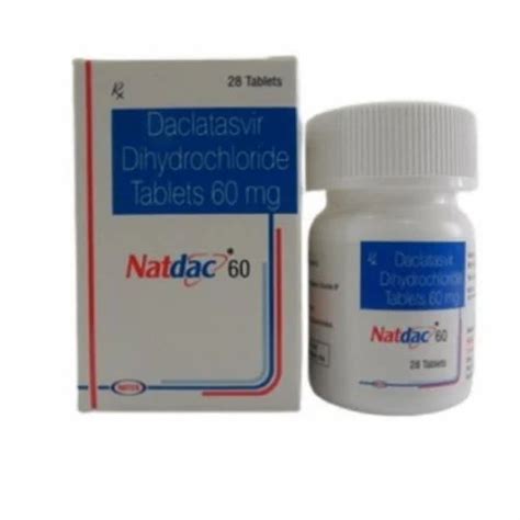 Daclatasvir Dihydrochloride Tablets At Rs Bottle Daclahep