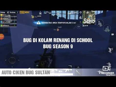 Bug Di School Terbaru Season Di Kolam Renang Pubg Mobile Youtube