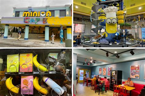 Full Tour New Minion Café Opens With Three Themed Dining Rooms At