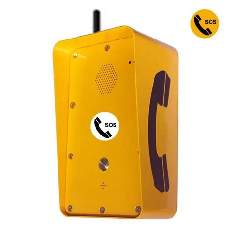 Highway 3g 4g Emergency Call Box Handsfree Roadside Sos Gsm Telephone