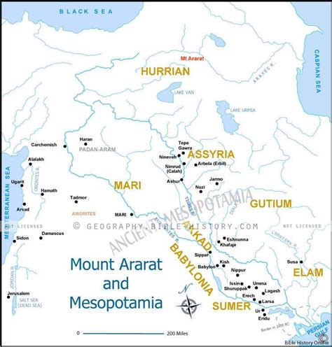 Genesis Kingdom of Urartu Ararat - Basic Map (72 DPI) 1-Year License ...