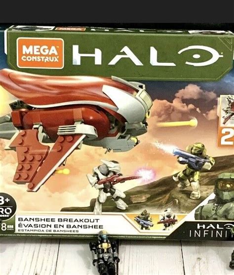 Halo Mega Construx Halo Infinite Banshee Breakout Banished Banshee Ebay