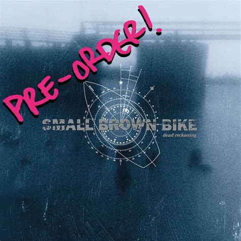 Small Brown Bike Dead Reckoning Silver With Blue Splatter Lp R