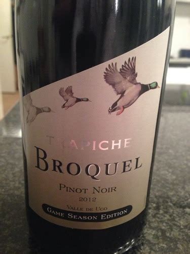 Trapiche Broquel Game Season Edition Pinot Noir Vivino US