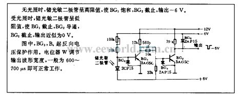 Electro Optical Amplifier Circuit Of Computer Photoelectric Input Machine Computer Related