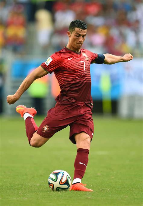 Download Cristiano Ronaldo In Action On The Field