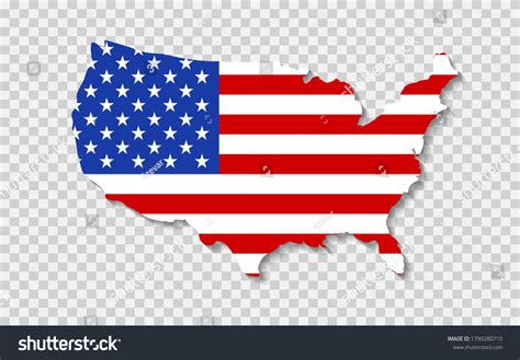 Usa Map States Vector Illustration Stock Vector (Royalty Free ...