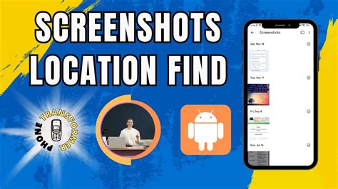 How to Find Screenshots on Android - YouTube