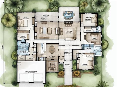 Optimized 4 Bedroom House Plans Single Story