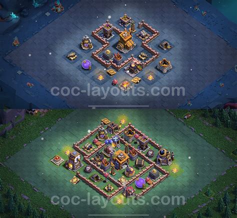 Best Builder Hall Level Anti Stars Base With Link Clash Of Clans