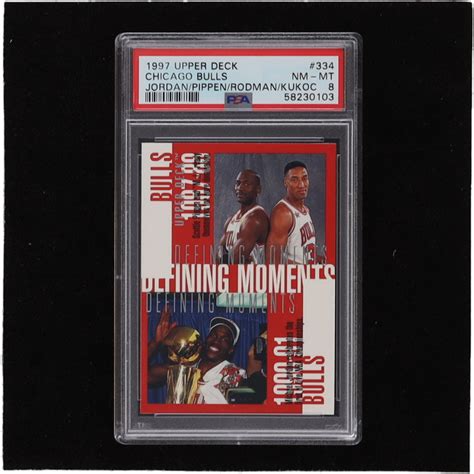 Upper Deck Michael Jordan Scottie Pippen Dennis Rodman