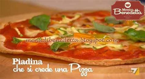 Ricette della torta Piadina Pizza ricetta Parodi da I menù di Benedetta