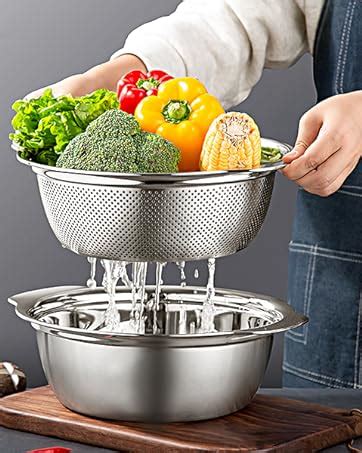 Amazon Pojory Stainless Steel Colander With Handle Micro