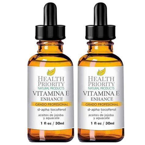 Aceite De Vitamina E Orgánico 100 Natural Para Rostro