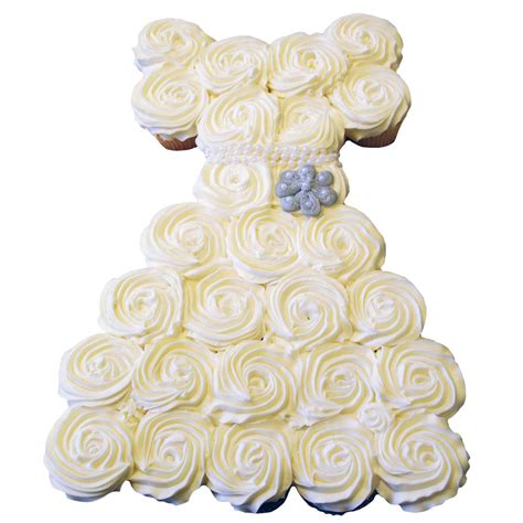 wedding dress cupcake cake template   astyledweddingcom