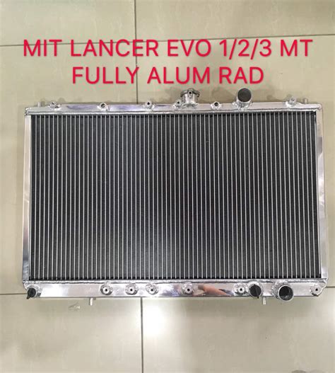 Mitsubishi Lancer Evo 123 Mt Fully Alum Rad Kenza Parts Best Auto Parts Sabah Malaysia