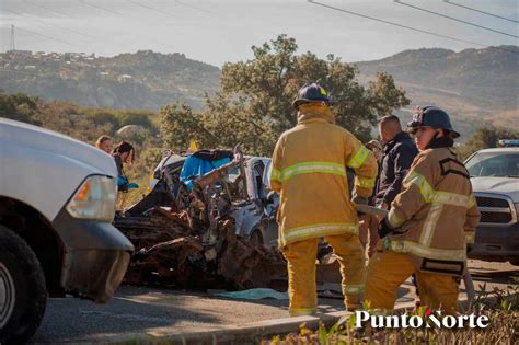 Hombre Muere Prensado En Choque Contra Pipa De Gas En Carretera Tijuana