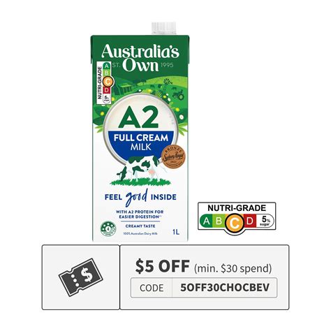 Australias Own A2 Protein Full Cream Uht Milk Lazada Singapore