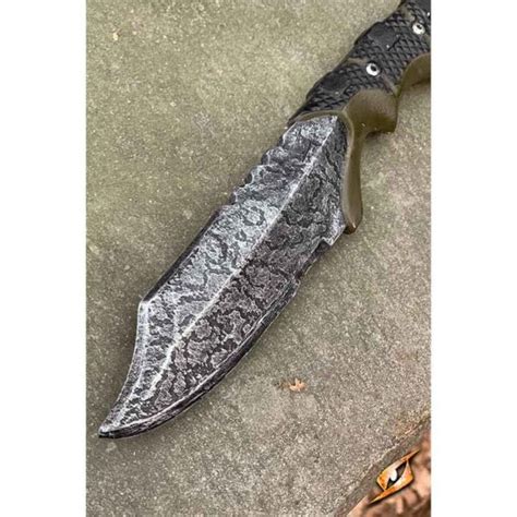 Tactical Larp Throwing Knife Green