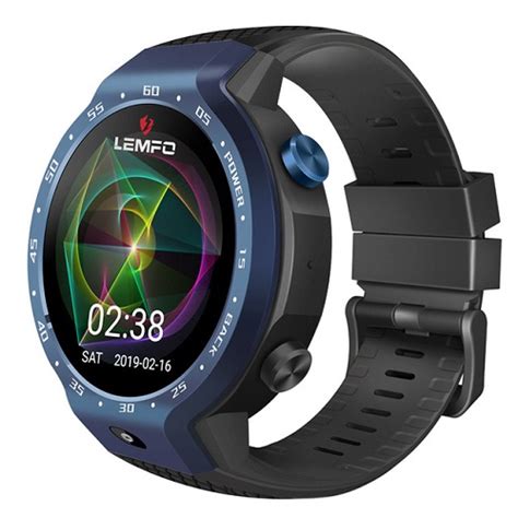 Lemfo Lem G Smartwatch Phone Blue