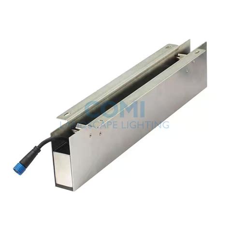 Frosted Glass 316 Stainless Steel Seamless Inground Linear Lights Ip67 Led Linear Inground Light