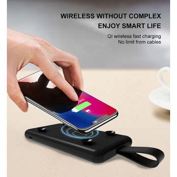 China Mini Portable Sucker Wireless Power Bank Rohs Pd Fast Charging Qi