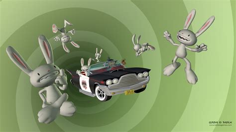 Sam And Max Save The World Hd Wallpaper Dynamic Duo Max Characters