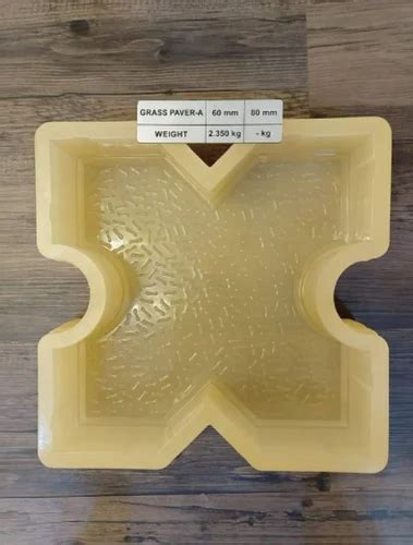 Grass PVC Paver Block Mould Thickness 60 Mm At Rs 250 Piece In Morbi