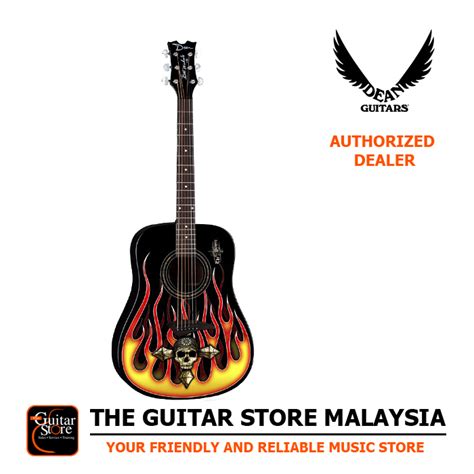 Dean BM Player Bret Michaels Signature Acoustic Guitar (B-Stock) - The ...