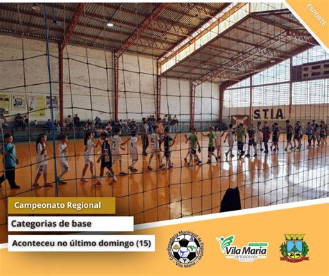 Campeonato Regional Categorias De Base Aconteceu No Ltimo Domingo